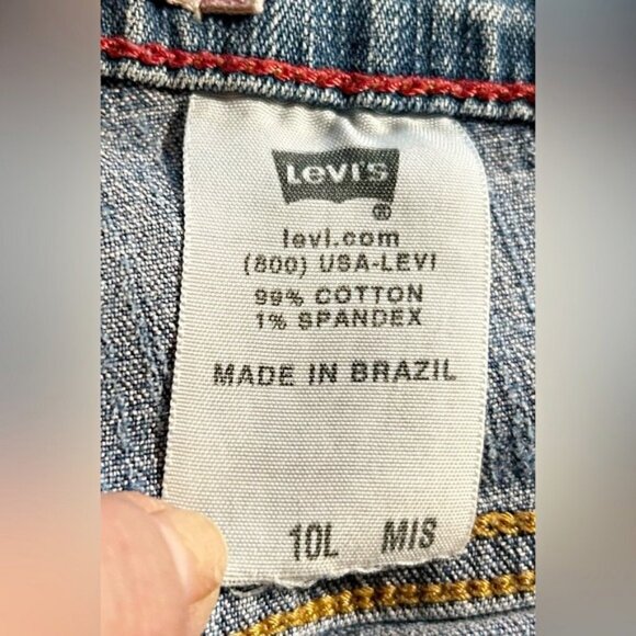 Vintage Y2K Levis 550 Womens Stretch Denim Mid Rise Boot Cut Jeans~10~ - Picture 5 of 6